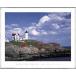  постер искусство Cape Neddick Light( ногти ) рамка товар алюминиевый Basic рама 