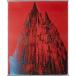  poster art kerun large ..( red )1985 year ( Anne ti War ho ru) frame goods aluminium Basic frame 