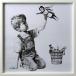 Banksy банк si- искусство рама Game Changer [bicosya/ прекрасный . фирма ] IBA-62479 размер 530x530x30mm