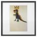 Jean-Michel Basquiat Jean - Michel * автобус Kia искусство рама Pez Dispenser,1984[bicosya/ прекрасный . фирма ]