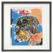 Jean-Michel Basquiat Jean - Michel * автобус Kia искусство рама Untitled (Skull) 1981[bicosya/ прекрасный . фирма ]