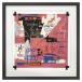 Jean-Michel Basquiat Jean - Michel * автобус Kia искусство рама Six Fifty, 1982[bicosya/ прекрасный . фирма ]