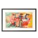 Jean-Michel Basquiat Jean - Michel * автобус Kia искусство рама Boy and Dog in a Johnnypump, 1982 [bicosya/ прекрасный . фирма ]