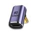 WYMECT usb cl�� �^�C�vc l�� usb c l type c l USB C �ϊ��A�_�v�^ 40Gbps�����]���A�_�v�^ USB4.0��