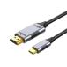 USB Type C HDMI �ϊ��P�[�u�� hdmi type-c�ϊ� 2M 4K@60Hz �f���o�� �g�щ�ʂ��e���r�ɉf�� �^�C�vC to HD