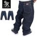 STYLEKEY стиль ключ Buggy Denim брюки ORIGINAL BAGGY DENIM PANTS (SK99AL-BGPT01) Street серия hip-hop B серия большой размер 
