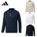  Adidas Golf (adidasGOLF) ULT365 теплоизоляция вырез лодочкой тянуть over длинный рукав флис KRK30 мужской 2024 год осень-зима ( Golf одежда )