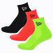 (���) �j���[�G�� NED-14518190 SOCKS ANKLE 3PAIRS FLASH 25J �u���b�N/�l�I���I�����W/�l�I���O���[�� �����Y�E���j�Z�b�N�X