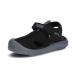 ( посылать за ) Puma PMJ-401575-01 Puma вентилятор Racer сандалии сетка V PS (01)PUMA Black-Cool Dark Gray Junior 
