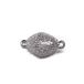  магнит Class p овальный rhodium примерно 22×11mm[10 шт. комплект ] магнит застежка ... аксессуары детали 6001851