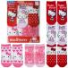 【お買い得な5足組】2019年 春物 ハローキティ 5足組ソックス 靴下セット HELLO KITTY 福袋