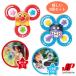  везде ..kru.. spinner комплект Anpanman ......2 шт. комплект 1 лет половина 2 лет палец . развлечение интеллектуальное развитие игрушка присоска концентрация сила салон развлечение в машине подарок 