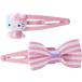  Sanrio s Lee булавка ( волосы пинцет ) Hello Kitty 2 штук входит (A327)