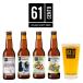  Италия Birrificio 61cento 330ml.. сравнение 4 шт. комплект подарок .. сравнение craft пиво premium пиво за границей пиво импортное пиво высококлассный пиво фрукты пиво 