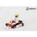 MINI-GT 1/64 Senna Cart тормозные колодки z*ob* Париж - bell si-1993 #2 i-ll тонн * Senna блистер specification (MGT01156-BL)