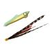 ジャッカル ビンビンロケット 20g F196  チャートグローゴールド/超ケイムラT+
