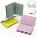 larukobare-no card-case L'arcobaleno card-case box type Italy bookbinding leather lady's men's BUSINESS CARD CASE la351gt