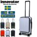 ino Beta - чемодан 38L innovator 1~2.1.2.INV50 S размер машина внутри принесенный с собой передний открытый легкий маленький размер тихий звук стопор путешествие стандартный товар 2 год гарантия 