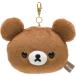  Rilakkuma мягкая игрушка катушка есть чехол для пропуска светло-коричневый i Cogu maPB69204 солнечный X San-X