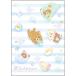 Rilakkuma Mini двойной прозрачный держатель .. сирень ...FA11602 прозрачный файл A4 солнечный X San-X оплата при получении не возможно товар 