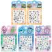  Tamagotchi декоративный элемент маленький стикер наклейка ................. Mini наклейки на ногти симпатичный блокнот декоративный элемент смартфон Note ka Mio оплата при получении не возможно товар 