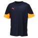  Puma футбол футзал INDIVICUP SS рубашка рубашка с коротким рукавом p Ractis рубашка новый темно-синий dry . пот скорость .660505-08