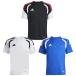  Adidas Junior TIRO 26 Lee g рубашка футбол футзал тренировка одежда pra рубашка короткий рукав VU466