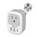  Корея переходник se модель TESSAN за границей переходник se розетка 1 шт AC.2USB-A.1USB-C порт Корея Германия Франция 