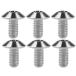 Dingtai низкий голова слива head titanium M6x12mm тормоз рычаг управления болт pitch 1.0mm 6 шт. входит ( titanium )
