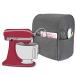 Luxja подставка миксер покрытие 4.5Qt/5Qt KitchenAid миксер соответствует с карманом ткань покрытие миксер . сопутствующие предметы хранение серый 