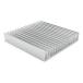 Awxlumv теплоотвод большой [ высота kospa] 100mm × 100mm × 18mm охлаждающий ласты aluminium PC компьютер схема основа доска а также to
