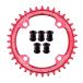 Jgbike раунд овальный цепной венец 104mm BCD chainring 30T 32T 34T 36T 38T 8 9 10 11 12