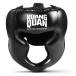 FIVING headgear бокс кикбоксинг me Thai MMA.. боевые искусства head защита . человек для мужчин и женщин (L, черный )