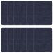  Denim patch ремонт patch утюг patch прямоугольный примерно 9.5cm×12.5cm одиночный цвет 12 шт. комплект джинсы ремонт ремонт ткань Denim ремонт сиденье утюг 
