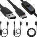 Xiatiaosann USB C-USBť֥ /եܥդ USB Type-C  - USB  Ĺ֥ /ե