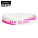  van Dell BANDEL браслет Cross белый × розовый cross bracelet WhitexPink Booth Tec мужской женский пара спорт силикон 