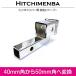 [ free shipping ] hitchmember conversion receiver 40mm angle -50mm angle . conversion all-purpose plating conversion adaptor Solex 40mm 50mm. hitch carrier 