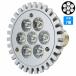 [ бесплатная доставка ]7LED белый 7 7W застежка E26 аквариум для подвижный светильник лампа аквариум лампа освещение растения выращивание водоросли коралл тропическая рыба аквариумная рыбка LED