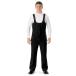  marching economy * bib pants black / white 