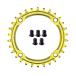 Jgbike раунд овальный цепной венец 104mm BCD chainring 30T 32T 34T 36T 38T 8 9 10 11 12