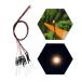 Eve model 20 шт. входит электропроводка имеется SMD 0402 chip LED температура белый цвет сопротивление приложен электропоезд модель железная дорога модель здание модель модель иллюминация geo лама L0402W