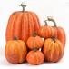 Haodeliy Halloween украшение 7PCS тыква маленький из большой до 4 . размер комбинация . фальшивый тыква симуляция тыква украшение орнамент - 