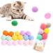  кошка pompon мяч 3CM 20 PCS закрытый кошка для кошка игрушка . кошка игрушка inter laktib мяч кошка цвет .. мяч 