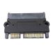 CY 3.5"2.5 дюймовый SATA 22 Pin 7+15 самец винт из SATA 22 P 7+15 самка винт повышение изменение контейнер адаптер, винт дыра имеется 