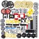 TEESE 116pcs technique - Lego . совместимость. есть детали, technique механизм - axle - булавка - колесо амортизатор - technique Project для удар .. разница перемещение 