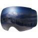 [OutdoorMaster] Ski Goggles PRO для замена линзы лыжи защитные очки линзы съемный обе слой магнитный линзы специальный брать . изменение линзы UV фиолетовый вне 