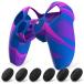 PlayVital чистый серии pa язык дизайн ps5 контроллер . соответствует для защита силикон покрытие,ps5 контроллер . соответствует для soft Raver рукоятка кейс 