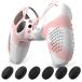 eXtremeRate PlayVital ps5 контроллер . соответствует для защитный корпус 3D заклепки выпуск, предотвращение скольжения силикон s gold кейс покрытие,ps5