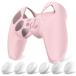 PlayVital чистый серии ps5 контроллер . соответствует для защита силикон покрытие,ps5 контроллер . соответствует для soft Raver рукоятка кейс Sam палочка 