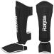 Raytos щитки бокс пара опора кикбоксинг нога защита голень данный . боевые искусства каратэ средства защиты протектор 3 цвет *2 размер развитие ( чёрный белый 